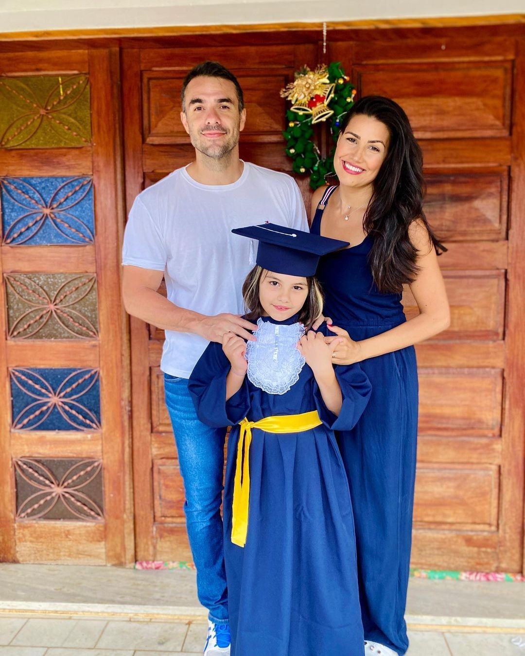 Mariana Felicio e Daniel Saulo celebram formatura de filha (Foto: Reprodução/Instagram)