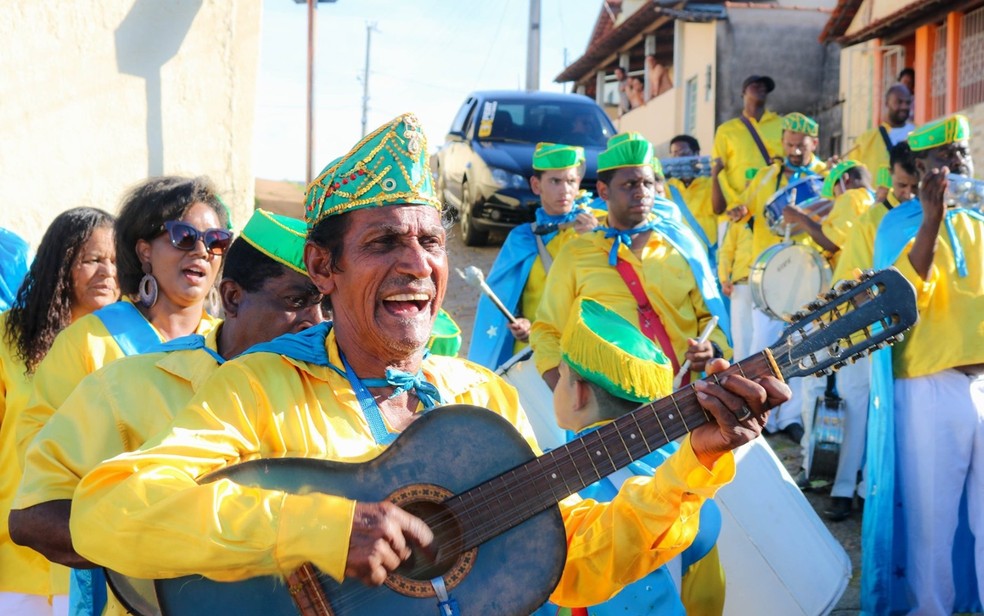 Congado em Campanha (MG) — Foto: João Gabriel Borges