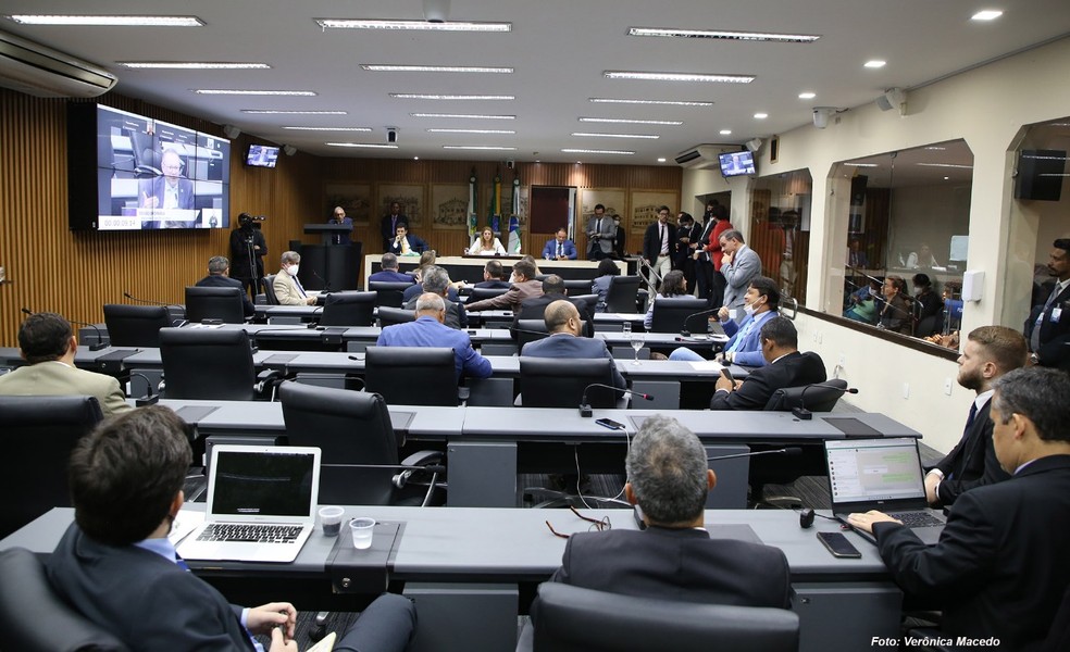 Vereadores aprovaram reforma em regime de urgência — Foto: Verônica Macedo/Câmara Municipal de Natal