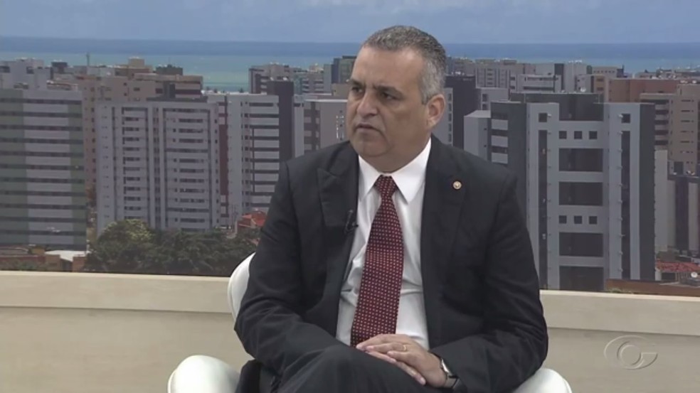 Alfredo Gaspar de Mendonça Neto, ex-procurador-geral de Justiça de Alagoas — Foto: Reprodução/TV Gazeta