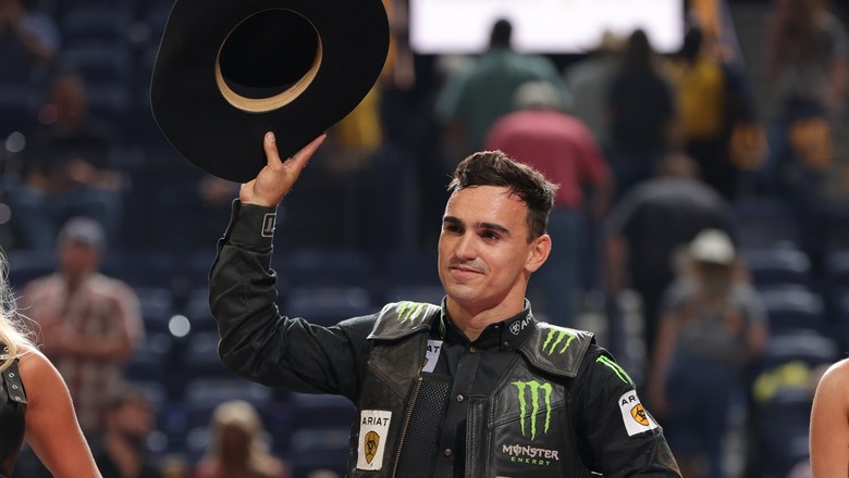 José Vitor Leme faz maior nota da história e conquista bicampeonato mundial  — A Professional Bull Riders