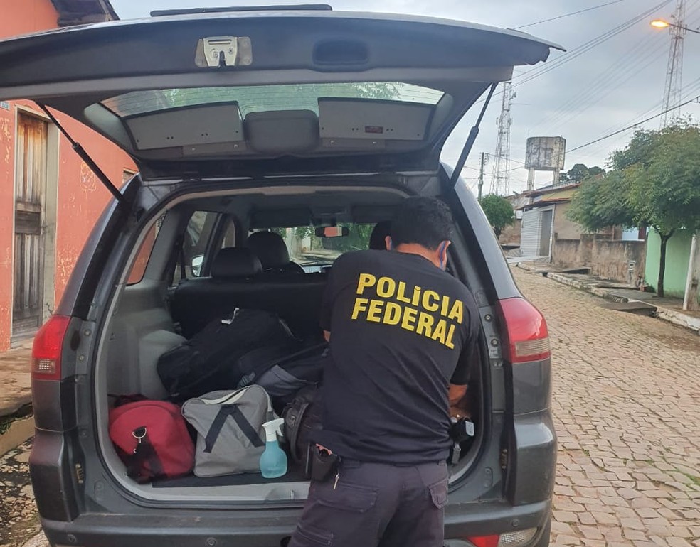 Polícia Federal apura desvios de recursos públicos destinados ao enfrentamento à COVID-19 em Arraial e Isaías Coelho, no PI — Foto: Divulgação/TV Clube