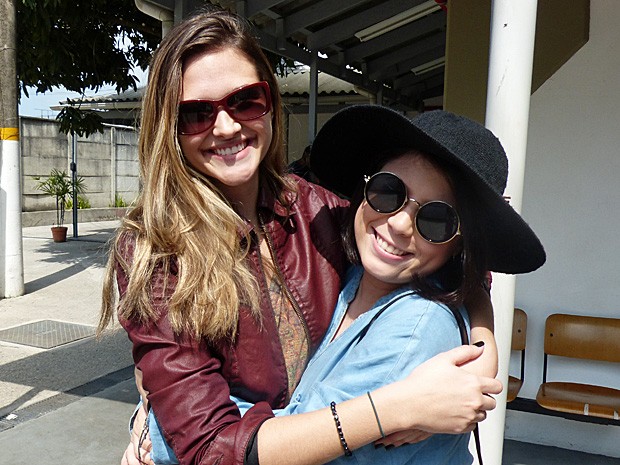 Juliana trabalhou com Jéssica Lobo na temporada 2012 (Foto: Malhação / TV Globo)