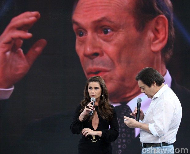 Giovanna Antonelli relembra trabalho com José Wilker: &#39;Anjo da guarda&#39; (Foto: Carol Caminha/TV Globo)