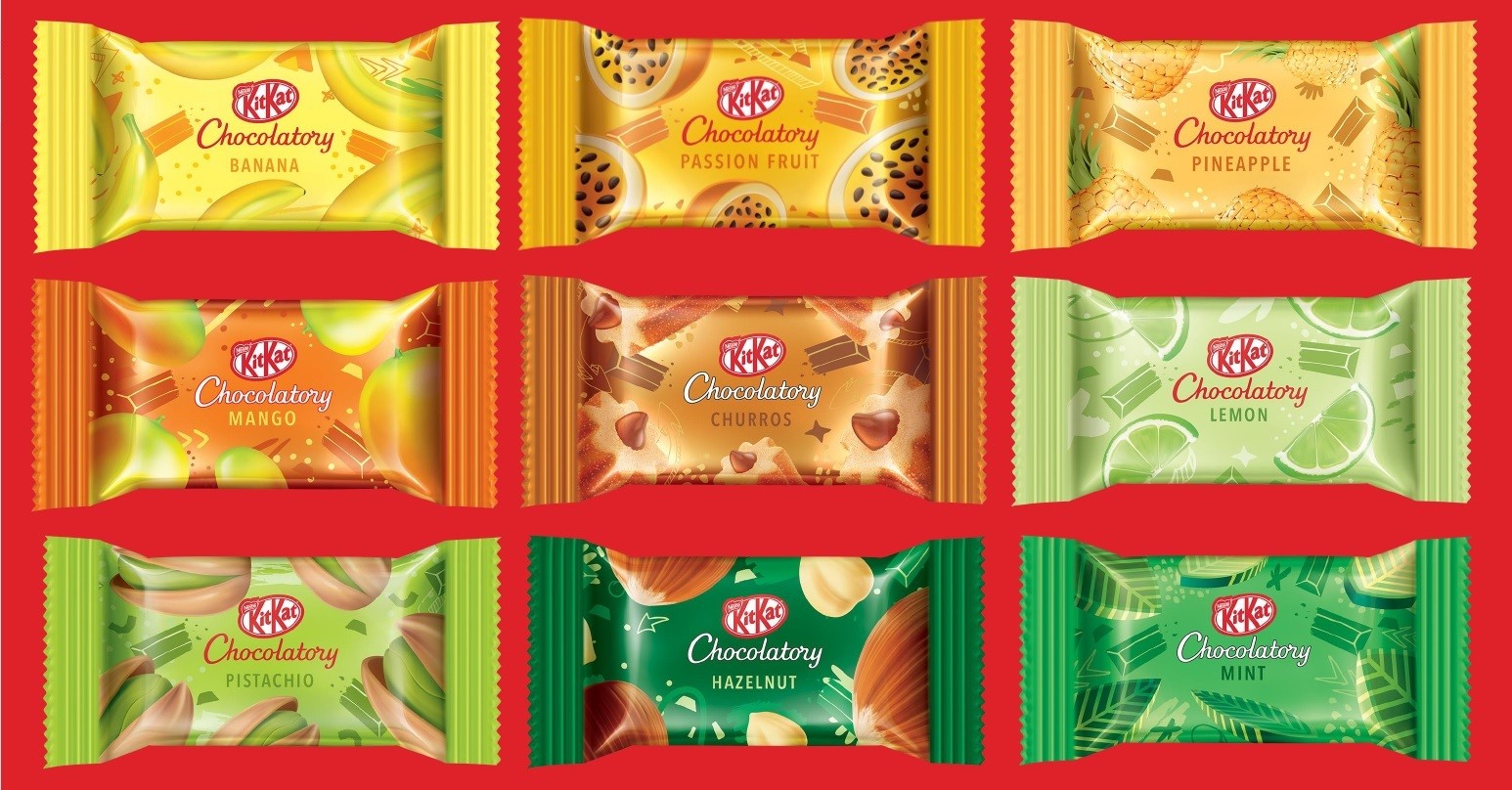 Novos sabores KitKat (Foto: Divulgação)