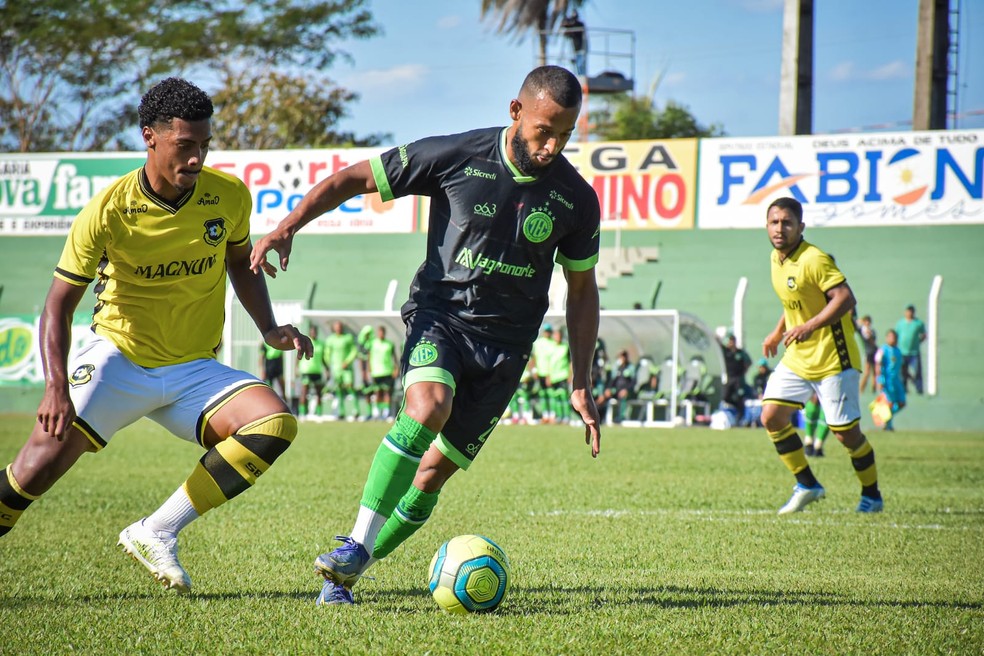 São Bernardo venceu o Tocantinópolis por 3 a 0 na partida de ida — Foto:  Assessoria Tocantinópolis