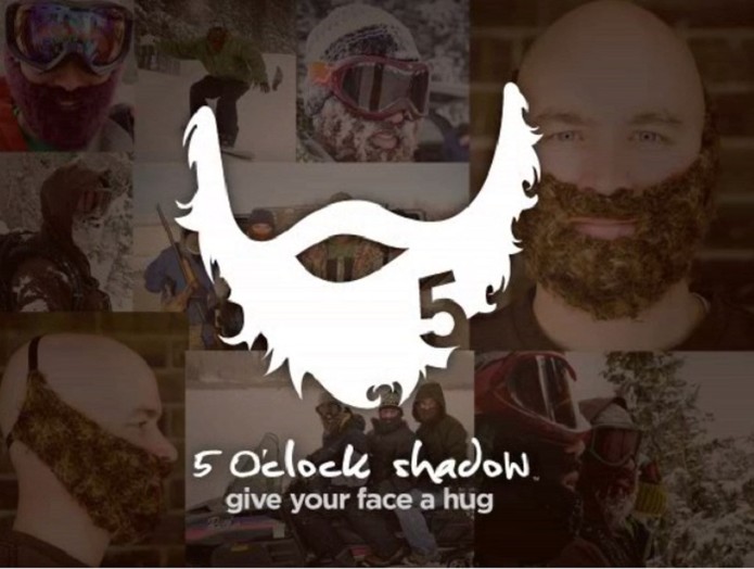 5 OClock Shadow ? uma barba para ser usada como acess?rio no inverno (Foto: Divulga??o/Kickstarter)