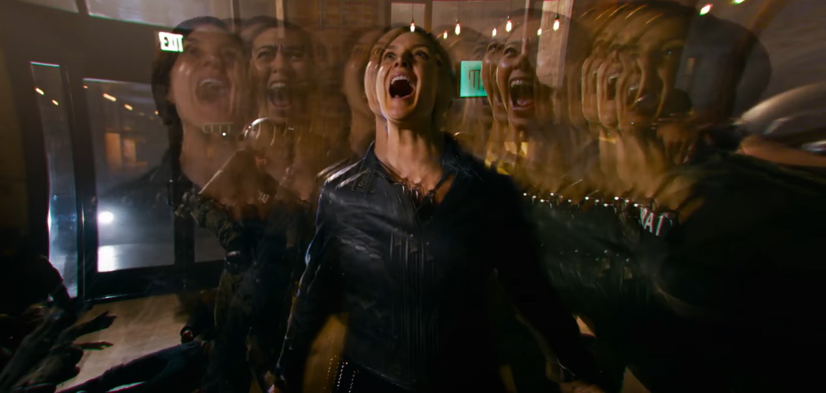 Trinity (Carrie-Anne Moss) em Matrix Ressurrections (2021) (Foto: Reprodução)