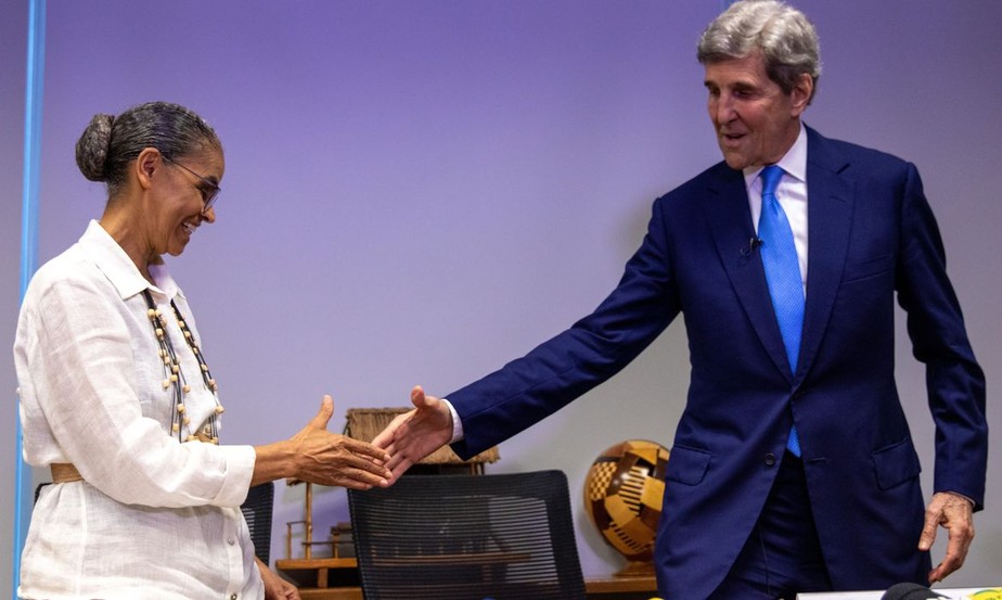 John Kerry reiterou à ministra Marina Silva interesse dos EUA em colaborar com o Fundo Amazônia