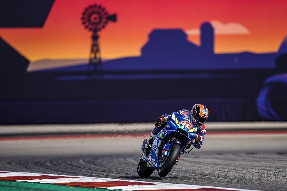 Ãlex Rins venceu pela primeira vez na MotoGP â€” Foto: DivulgaÃ§Ã£o/Moto GP