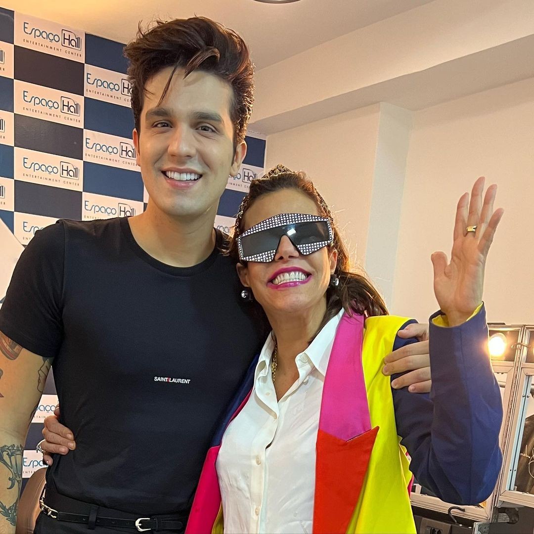 Narcisa Tamborindeguy elogia Luana Santana: Amigo e maravilhoso cantor (Foto: Reprodução Instagram)
