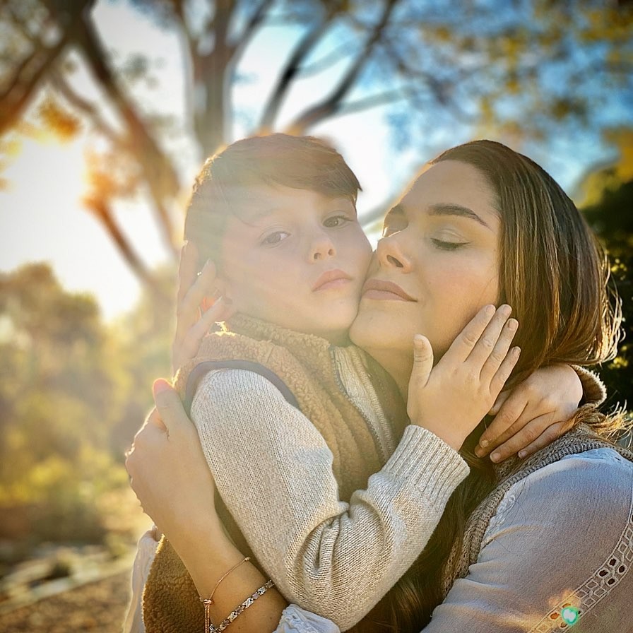 Fernanda e o pequeno Lucca (Foto: Reprodução/ Instagram)