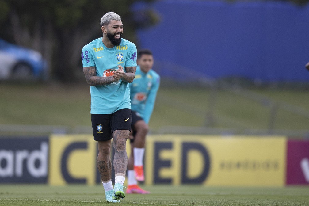 Gabigol pode ser titular da sele��o brasileira contra o Equador � Foto: Lucas Figueiredo / CBF