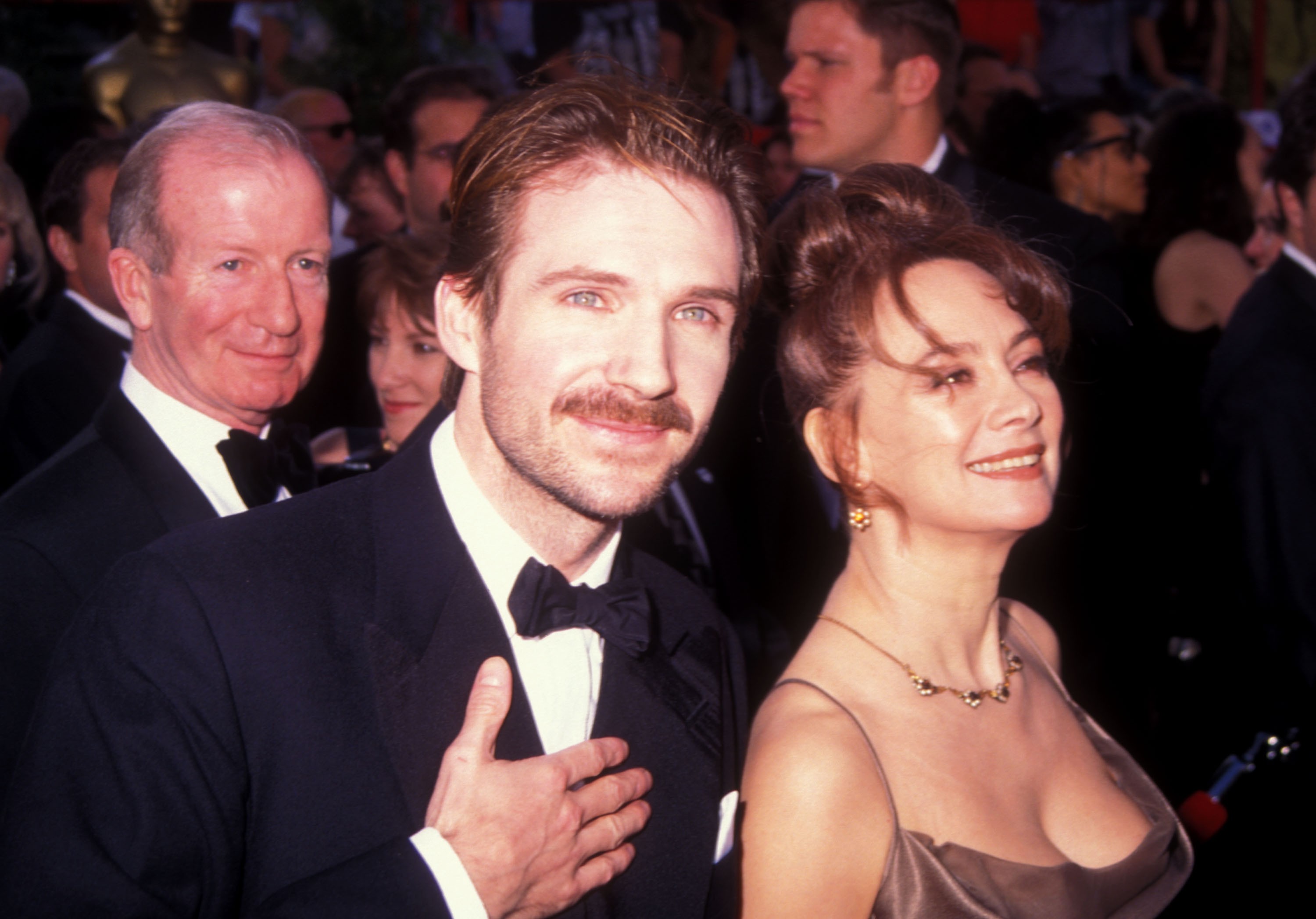 Ralph Fiennes and Francesca Annis (Photo by Barry King/WireImage) (Foto: WireImage)