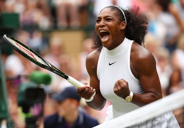 Tenista Serena Williams em Wimbledon 2016 (Foto: Clive Brunskill/Getty Images)