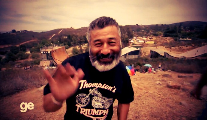 Steve Caballero,MegaRampa, esporte espetacular (Foto: Reprodução TV Globo)