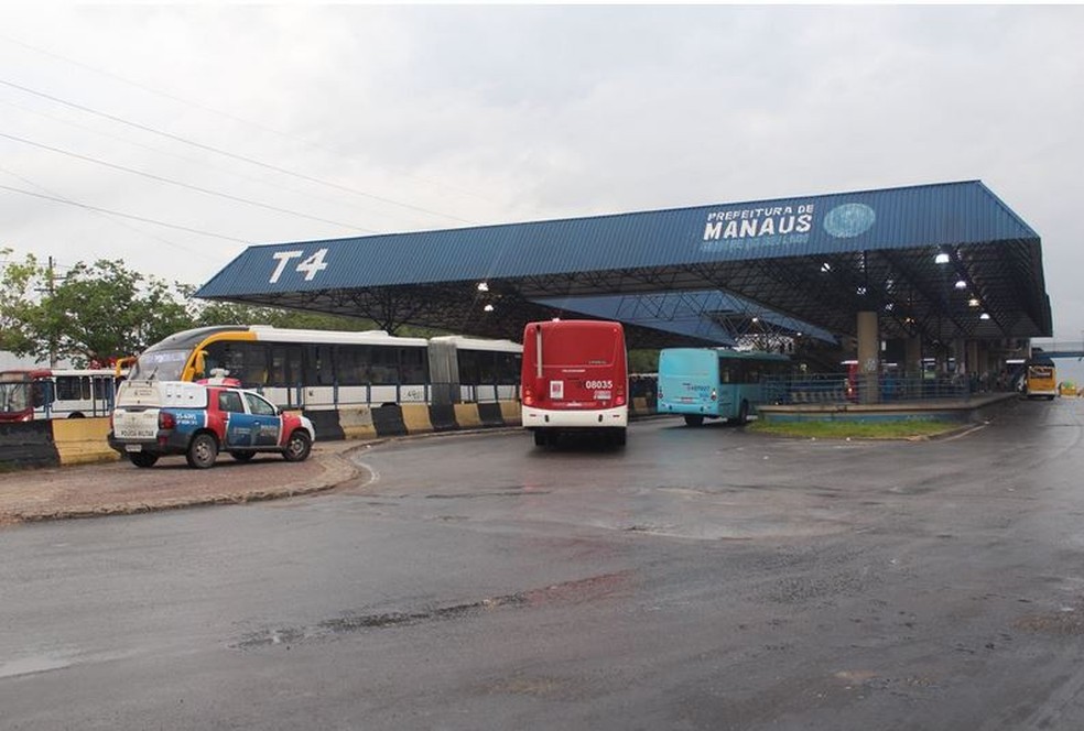 Terminal 4 funcionou um dia após cenas de vandalismo em Manaus (Foto: Patrick Marques/G1 AM)