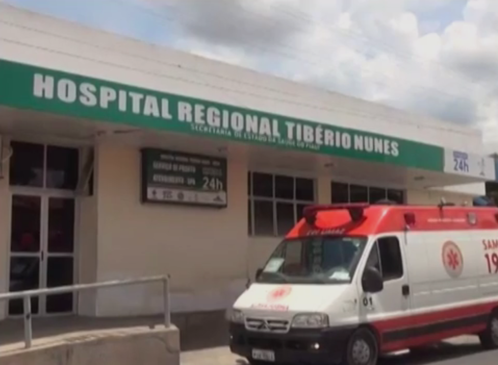 Hospital Regional Tibério Nunes, em Floriano (Foto: Reprodução/TV Clube)