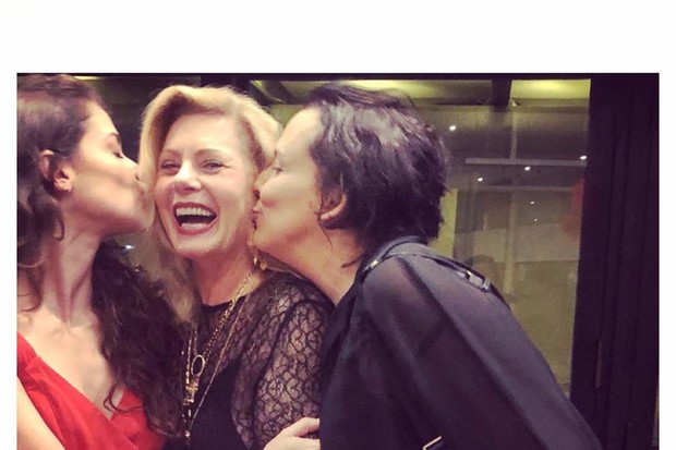 Alinne Moraes, Vera Fischer e Ana Beatriz Nogueira (Foto: Reprodução Instagram)