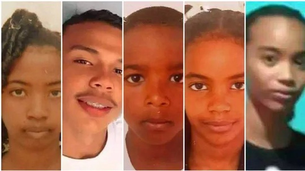 Marcos, José, Vitória, Eduarda e Ana: quem são as crianças e adolescentes que morreram no rio Parnaíba — Foto: Arquivo pessoal