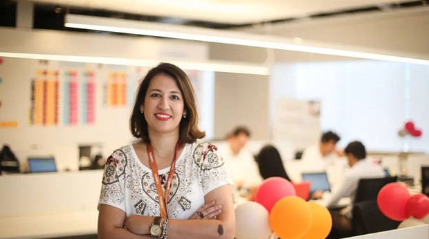 Em um ano, Mirella saiu de multinacional para começar a trabalhar numa startup (Foto: Estadão Conteúdo)