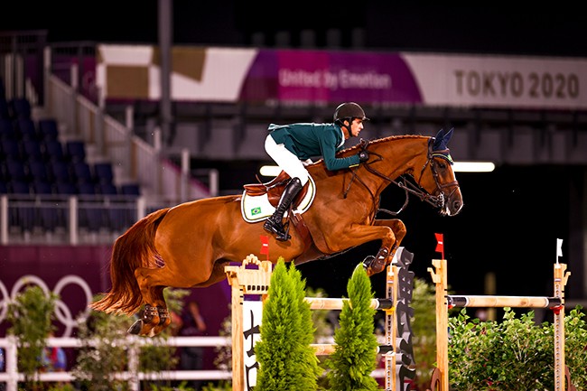 esportes equestres, hipismo, hipismo, cavalo com jóquei saltando