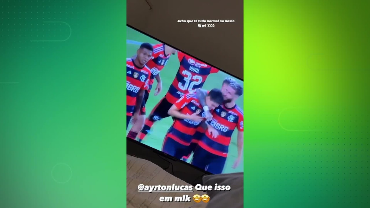 Matheuzinho ironiza Vasco após clássico: 'Jogaram como nunca e perderam como sempre'