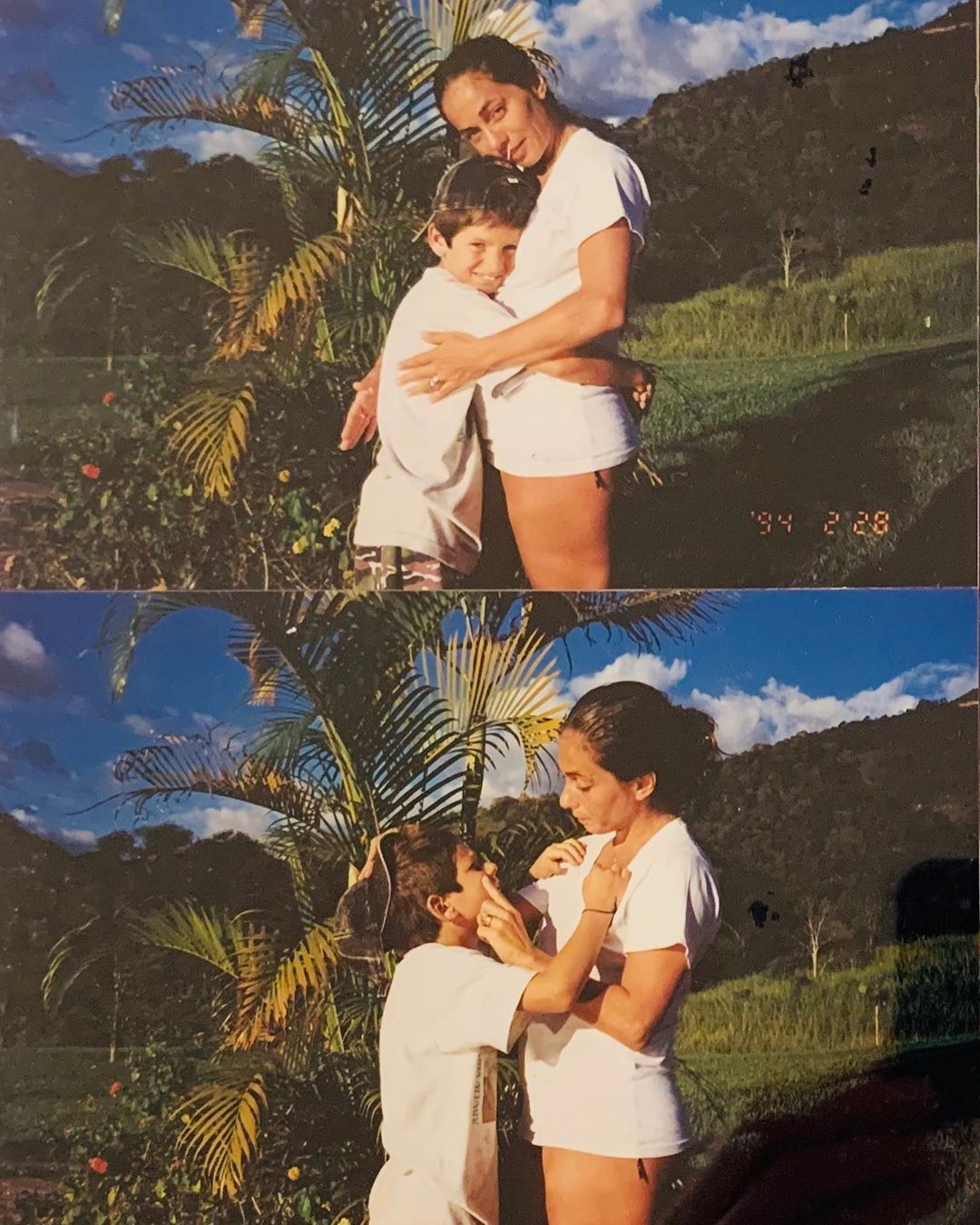 Cissa Guimarães e o filho Rafael Mascarenhas (Foto: Reprodução / Instagram)