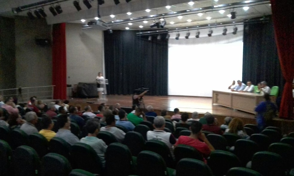 Convenção do Rede Sustentabilidade do RN aconteceu nesta sexta (3) em Natal (Foto: Julianne Barreto/Inter TV Cabugi)