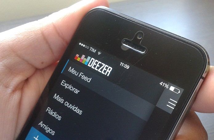 Veja como ativar o áudio em alta qualidade do app do Deezer no Wi-Fi (Foto: Marvin Costa/TechTudo)