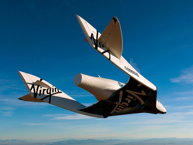 SpaceShipTwo da Virgin Galactic  (Foto: divulgação)