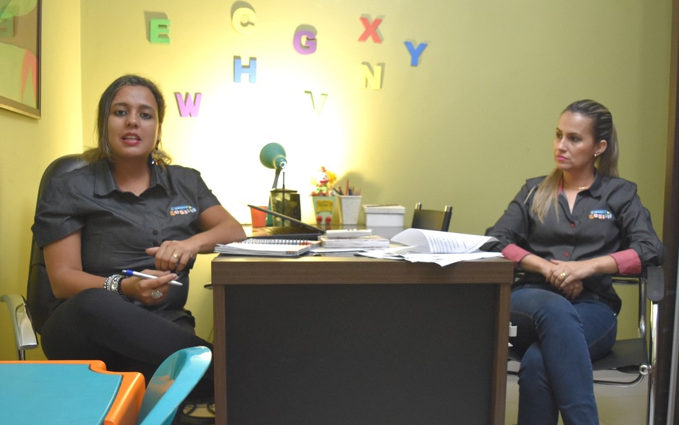 Psicopedagoga e coordenadora pedagógica da Escola Modulos trabalham a prevenção à violência desde o maternal (Foto: Paula Resende/ G1)