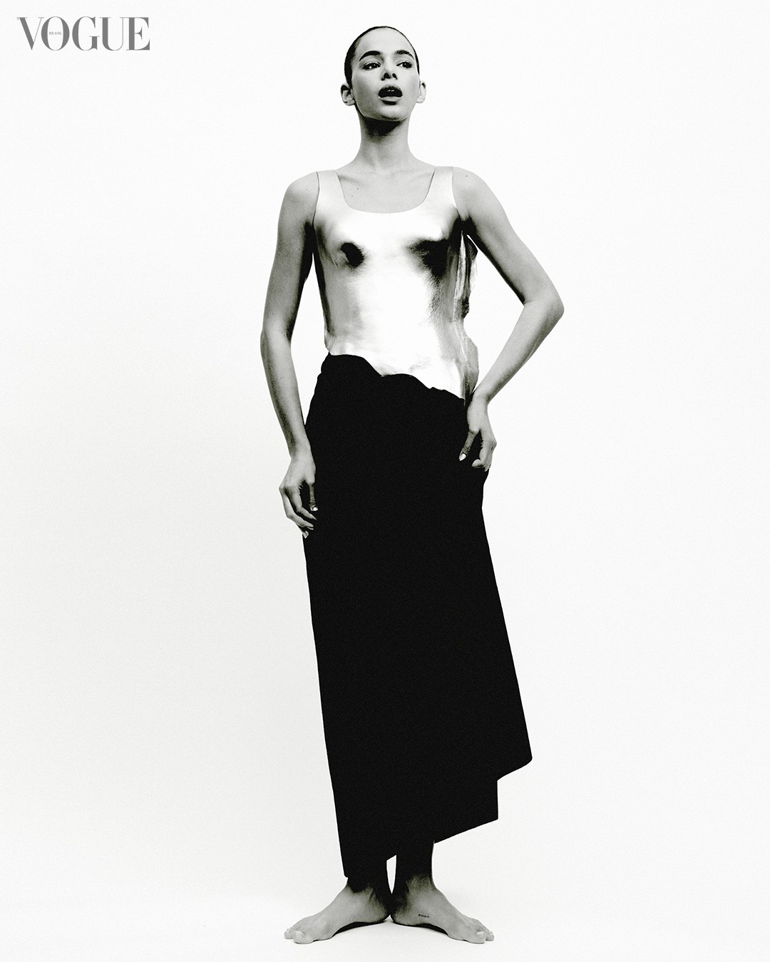 Bruna Marquezine na Vogue Brasil 2023 — Foto: Lufré
