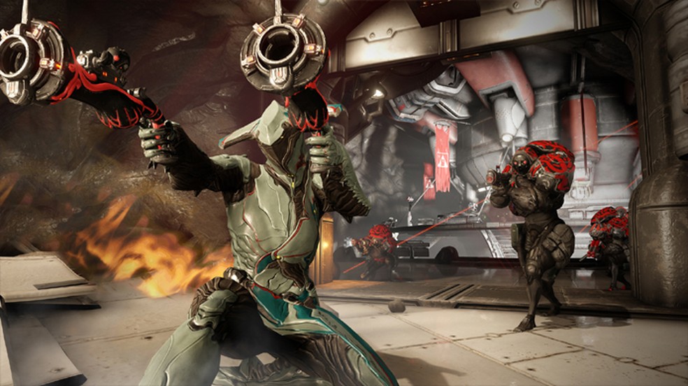 Warframe é mais um dos jogos multiplayer online que estará disponível no PlayStation 5 — Foto: Reprodução/Steam