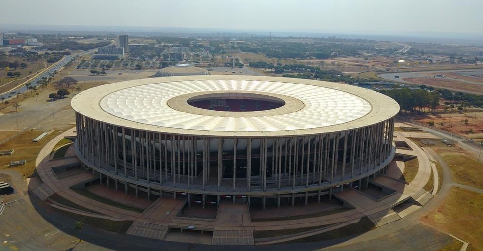 Estádio Mané Garrincha — Foto: Lucas Magalhães