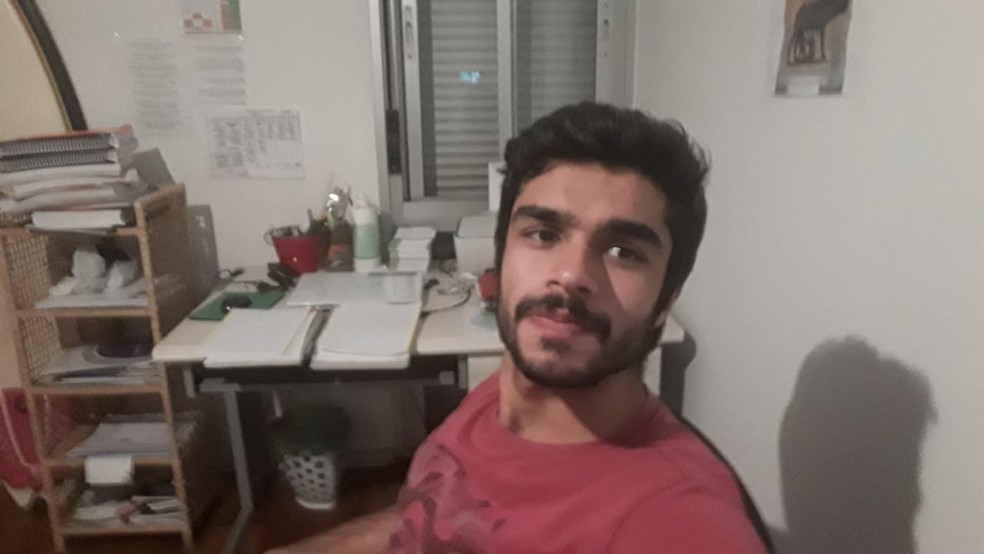 Pedro Cunha conta que já separou o 'kit Enem' e está pronto para o exame — Foto: Arquivo pessoal