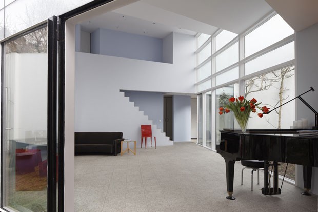 Casa modernista na Holanda (Foto: Theo Baart/Divulgação)