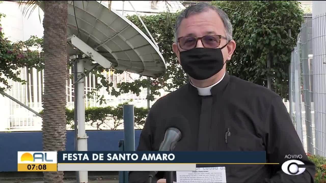 Por causa da pandemia, festa de Santo Amaro terá apenas missas