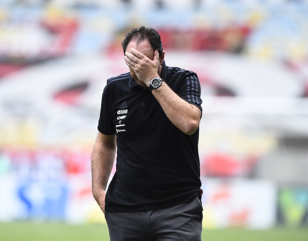 Rogério Ceni, técnico do Flamengo — Foto: André Durão