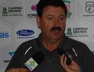 Leandro Campos, técnico do Treze (Foto: Silas Batista / GloboEsporte.com)
