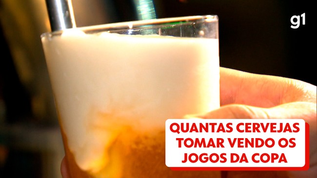 Saiba quantas cervejas você pode tomar vendo os jogos do Brasil sem passar dos limites