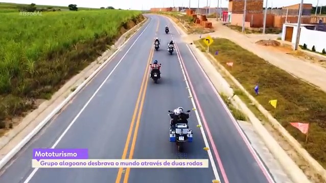 Grupo de motociclistas encara estradas para conhecer pontos turísticos de Alagoas 