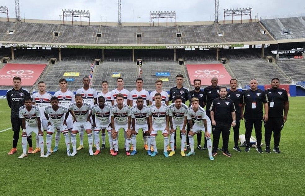 São Paulo sub-19 disputa a Dallas Cupa — Foto: Divulgação/saopaulofc.net