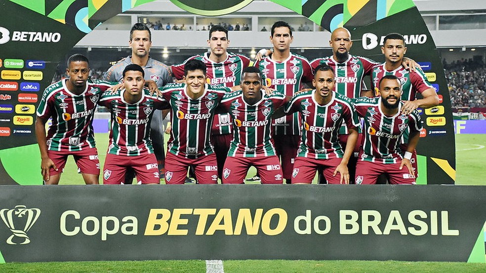 Fluminense no Mangueirão — Foto: Mailson Santana / Fluminense FC