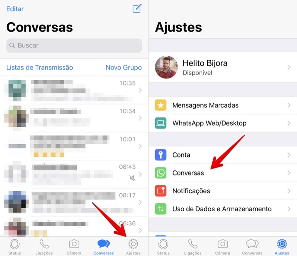Como Retirar Fotos Recebidas Via Whatsapp Do Rolo De Camera Do Iphone Redes Sociais Techtudo