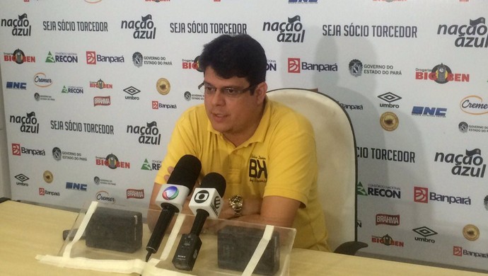 Fred Gomes executivo de futebol do Remo (Foto: Jorge Sauma)