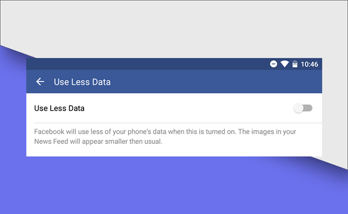 Suposta nova ferramenta do Facebook para economizar dados (Foto:Reprodução/Android Police) 
