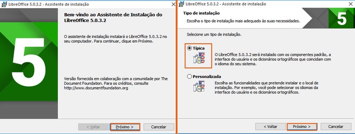 Inicie a instalação do LibreOffice no PC (Foto: Reprodução/Barbara Mannara)