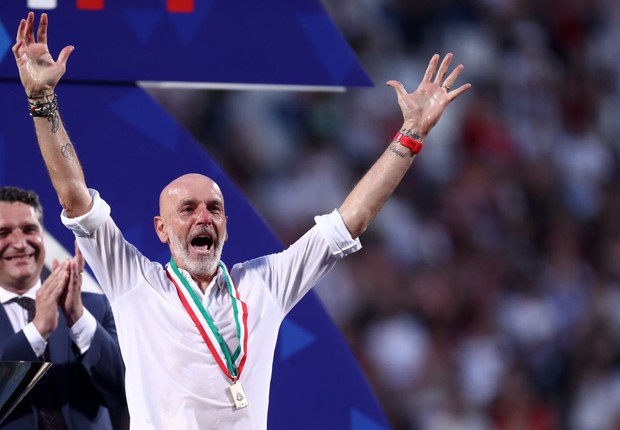 Stefano Pioli, técnico do Milan (Foto: Getty Images)