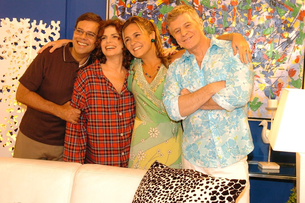 Adriana Esteves, Debora Bloch, Diogo Vilela e Miguel Falabella &mdash; Foto: Infoglobo
